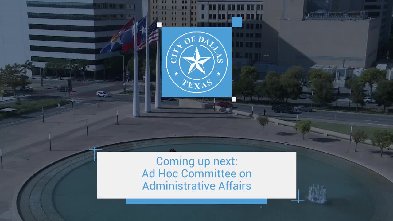 Dallas committee leans toward cooperative purchasing agreement to recruit full-time inspector general