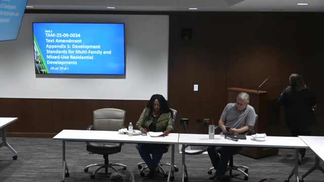 Planning staff propose Appendix S design standards for multifamily projects under SB 840
