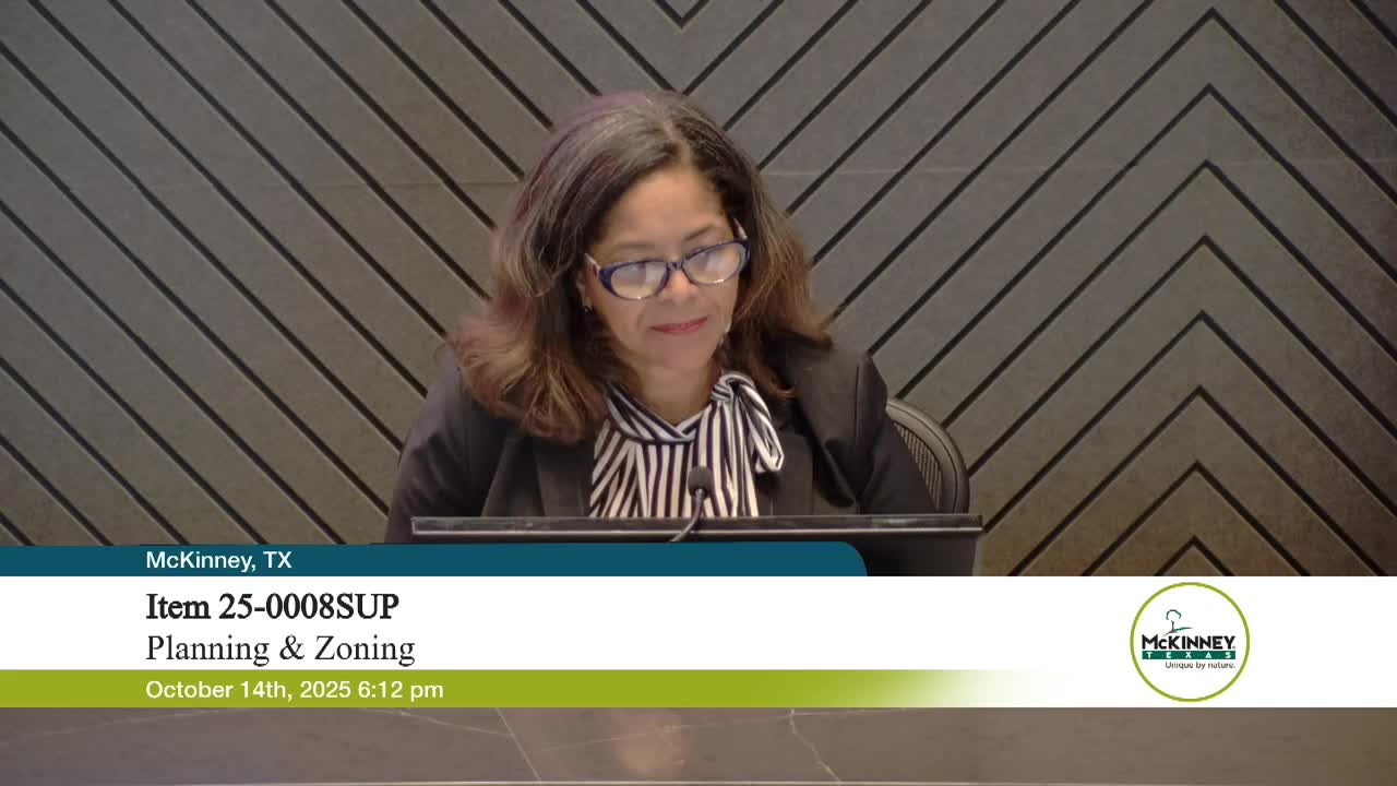 Commission approves specific‑use permit to add auto sales at southeast Powerhouse & Mercury St.