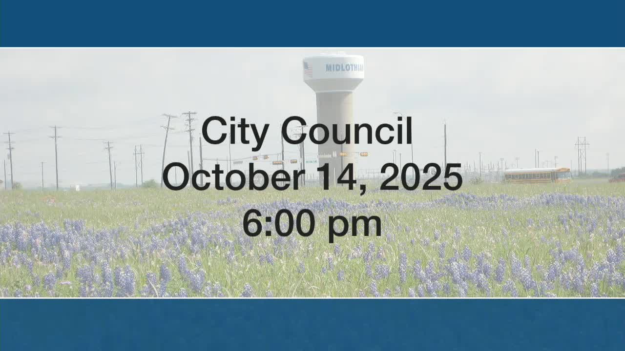 Votes at a glance: Midlothian City Council actions, Oct. 14, 2025
