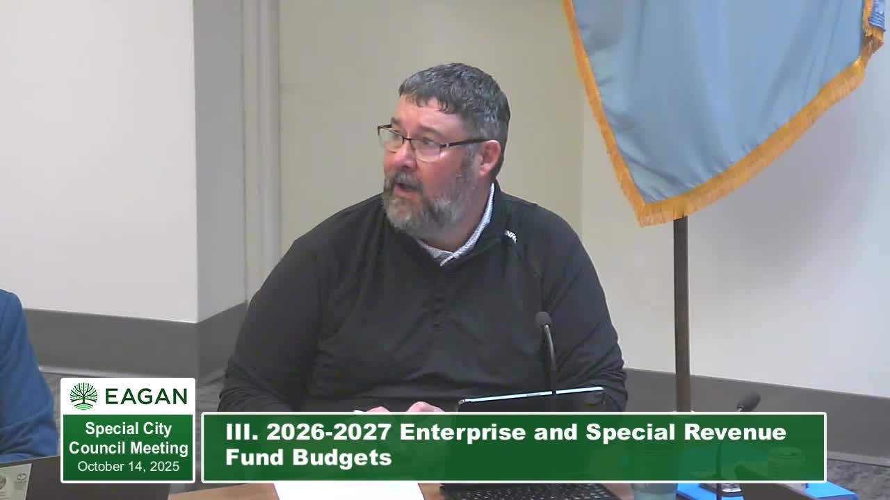 Eagan and parks commission unveil 10-year master plan and 5-year CIP priorities; council endorses direction
