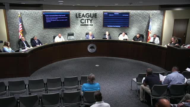 League City council approves first reading of revised noise ordinance after debate over animal-noise language and golf-course exemptions