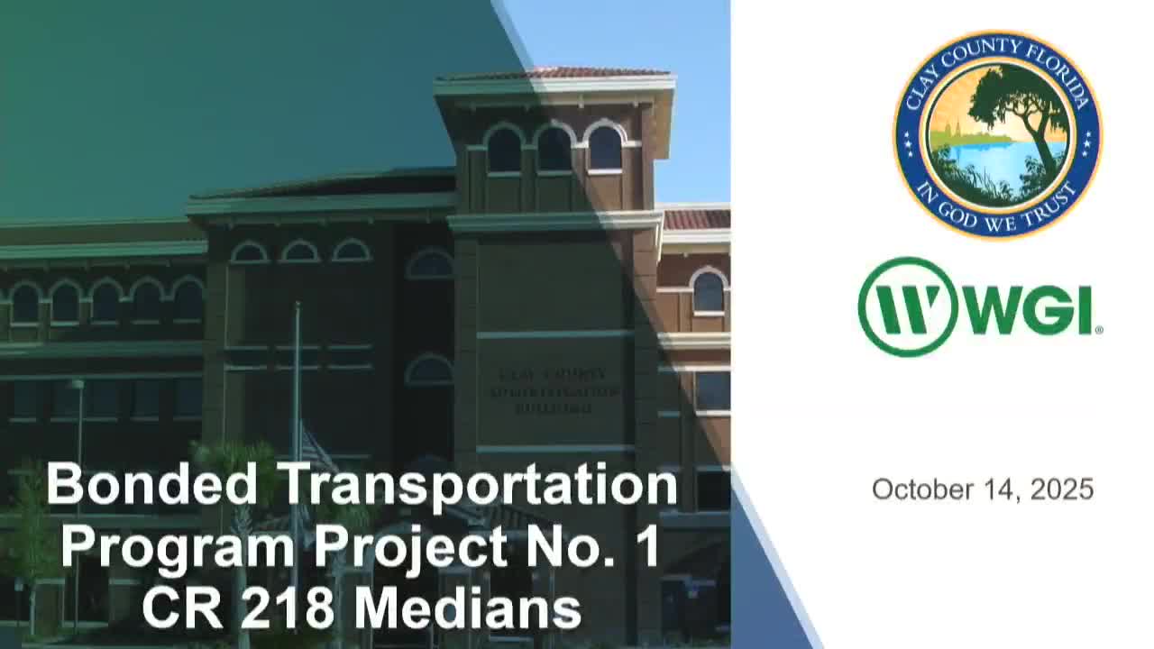 Proposal to remove medians on County Road 218 stalls after mixed feedback and no board second
