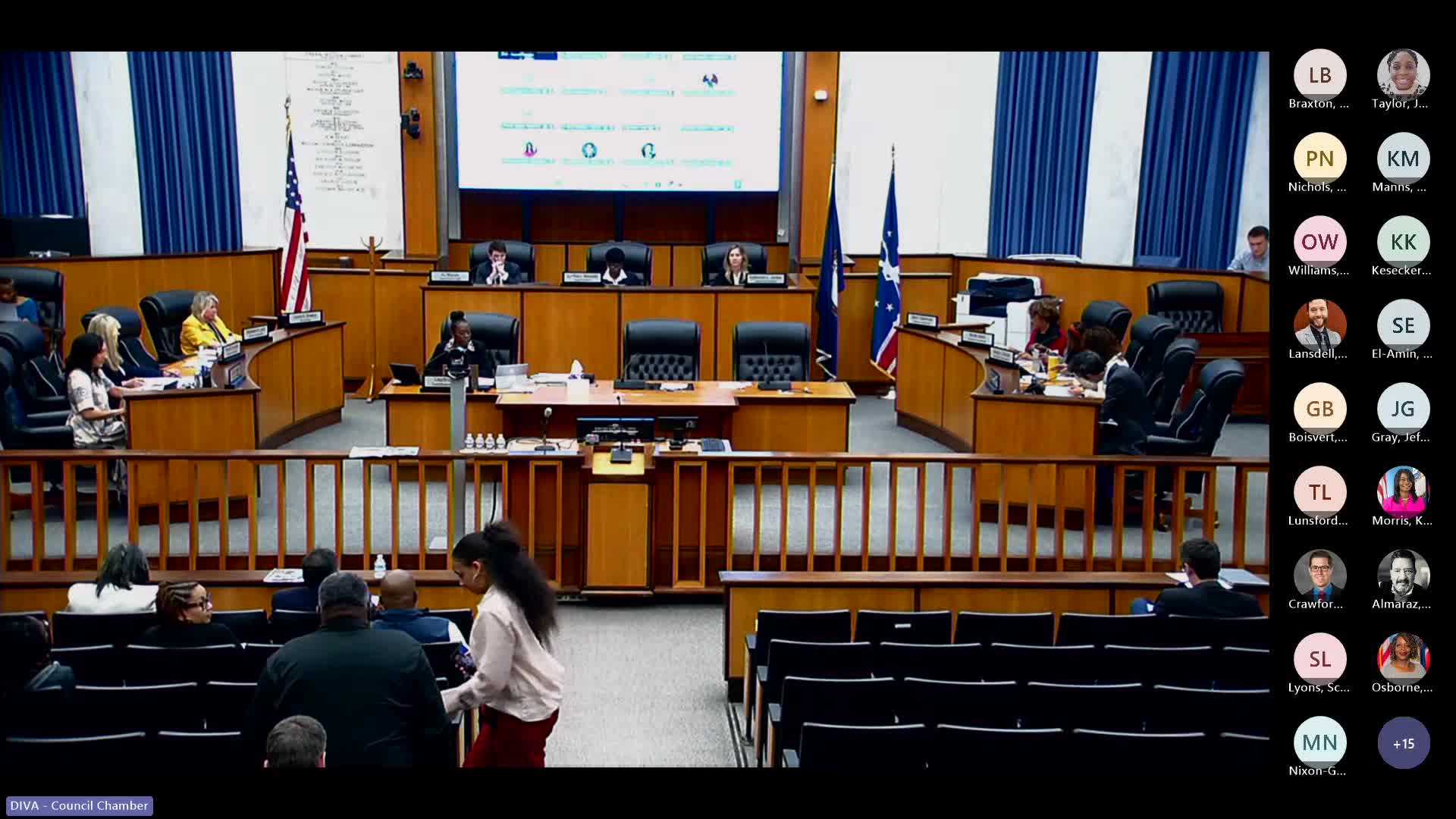Councilmember Gibsons motion to delay property tax-rate decisions fails; council schedules tax papers as first regular-agenda items