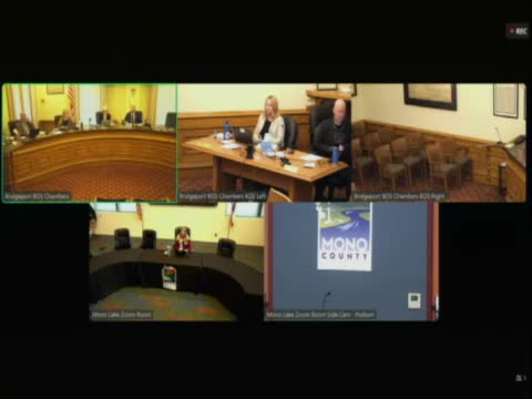Mono County EDC holds required annual meeting; board reviews financial statements, solid-waste COP reported paid off