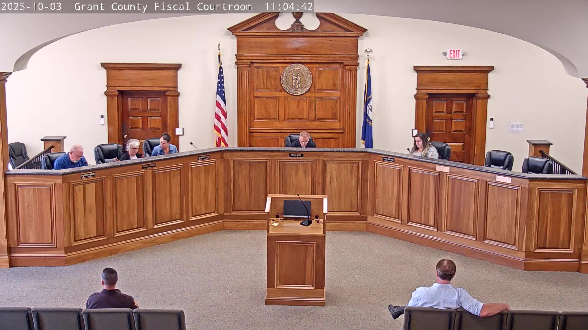 Grant County Fiscal Court approves minutes, claims, HB 810 payment and reappoints seven health board members; moves to closed session