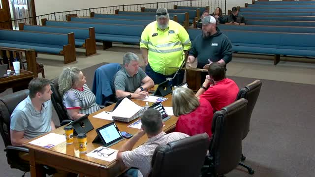 Seal Master presents crack-seal pilot option to Logan County road officials