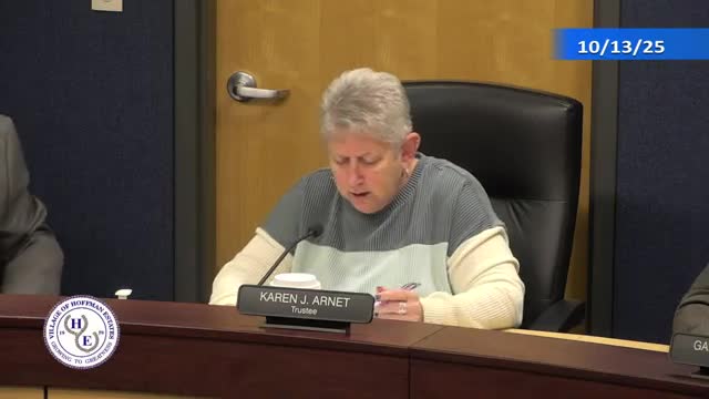 Hoffman Estates adopts "Hoffman in Motion" multimodal transportation plan