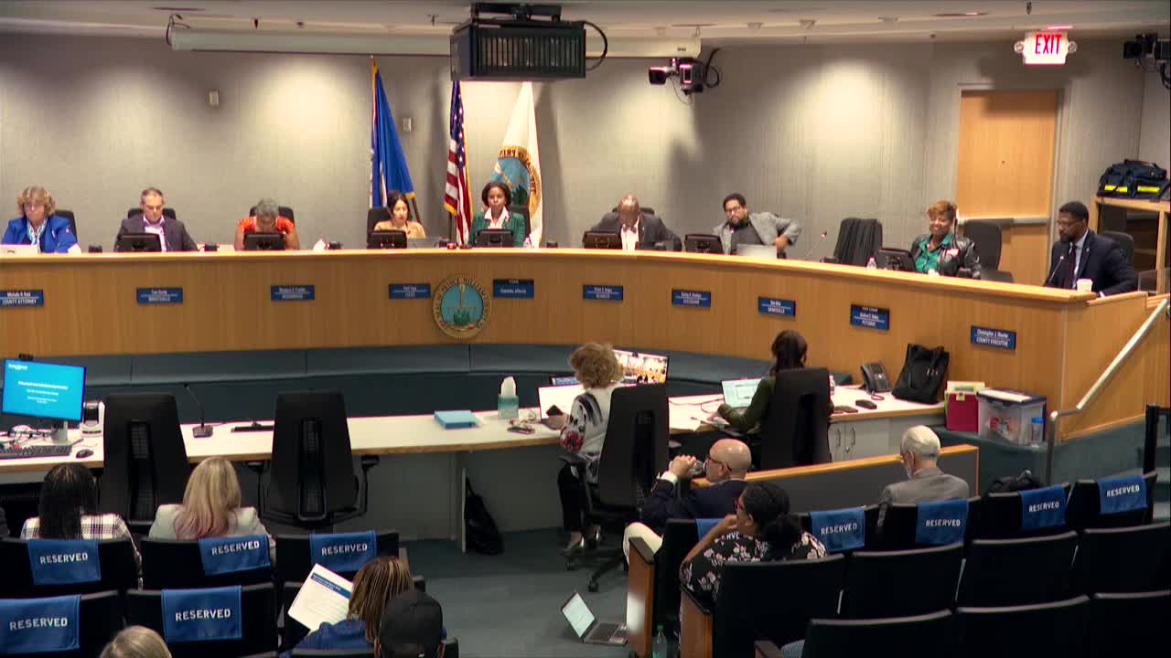 Board advertises substitute noise‑ordinance language after public comment from data center and business representatives