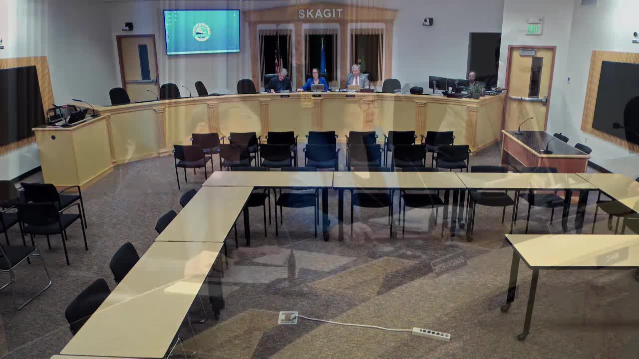 Skagit County approves consent agenda, schedules public hearing on 0.1% councilmatic sales tax and ratifies housing funding agreement