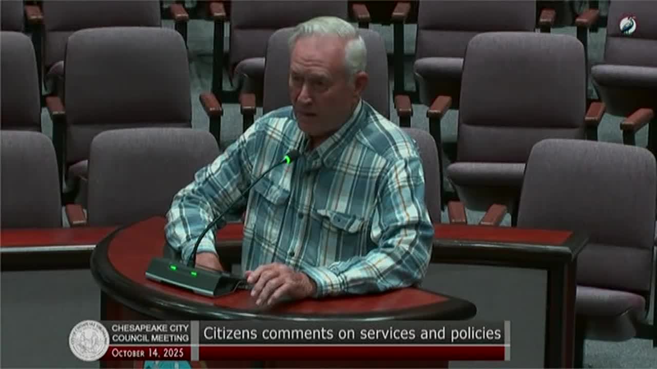 Public speaker alleges historic police misconduct and urges independent oversight commission