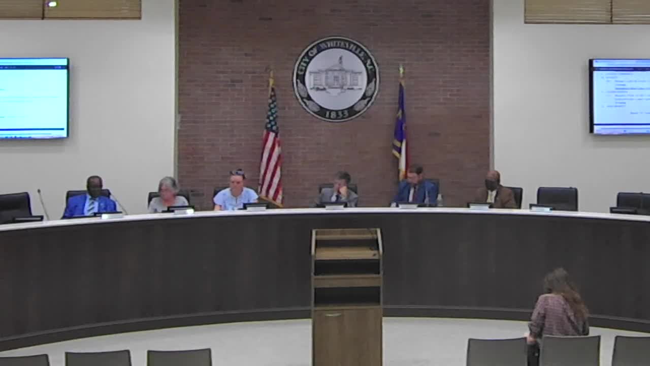 Whiteville staff, residents review stormwater projects and grant limits after heavy rain