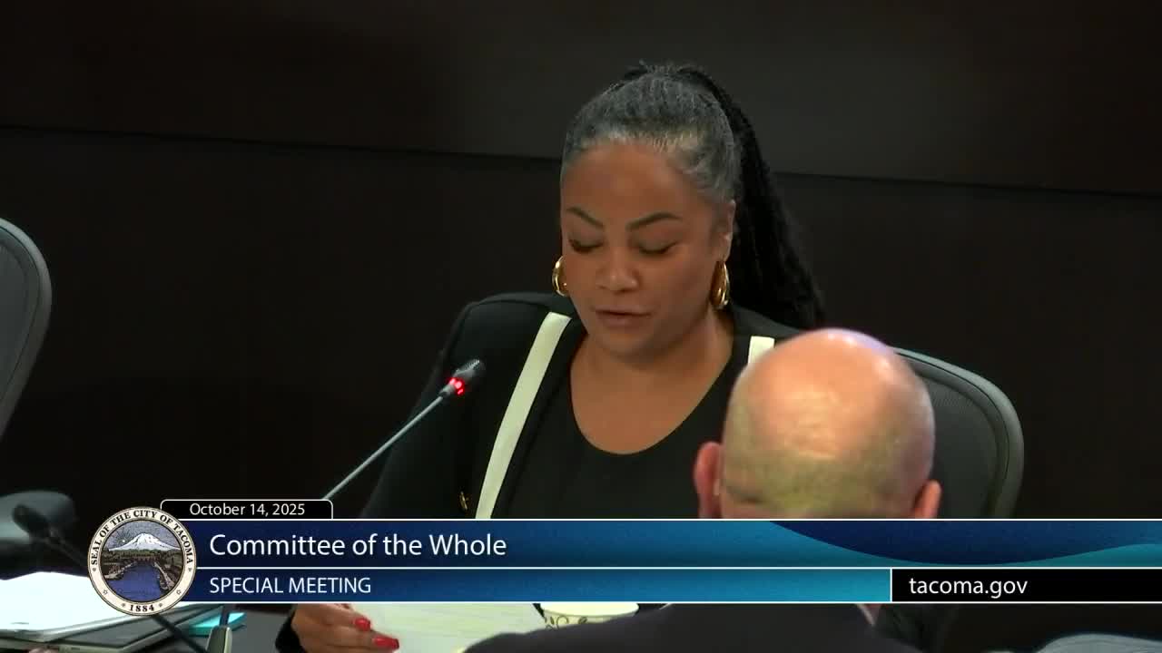 Tacoma staff outline mid-biennium budget changes as revenues lag; watershed modeling, arts, service cuts proposed
