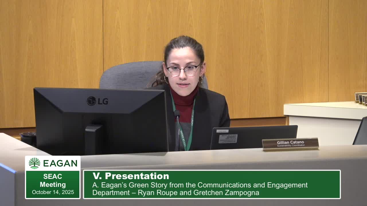 City staff outline sustainability communications, outreach and engagement results