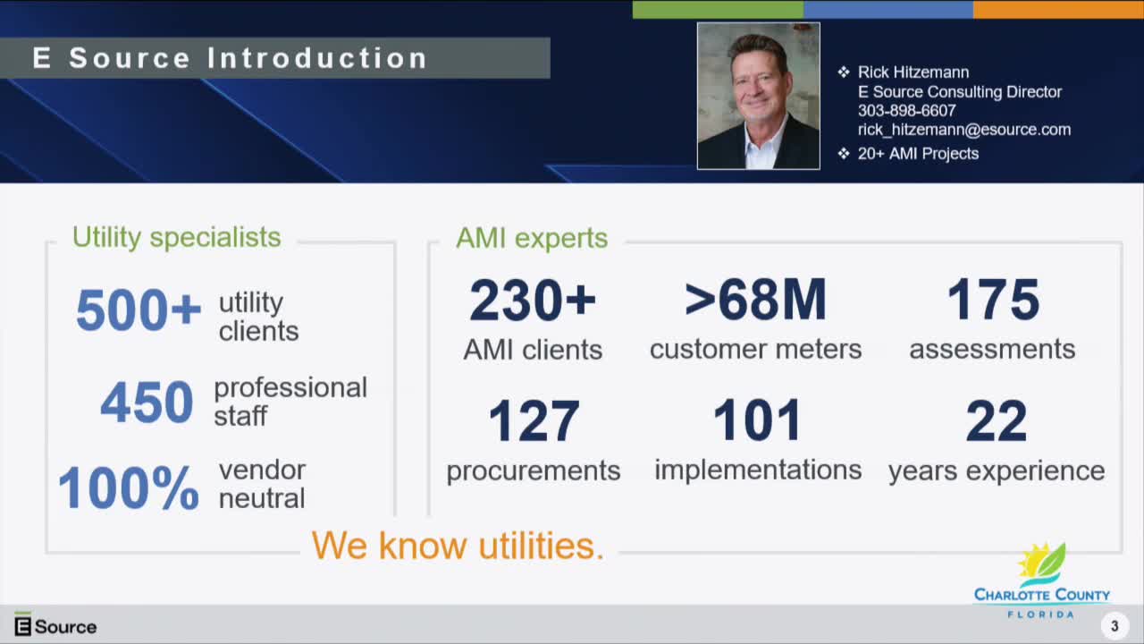 County staff reviews AMI problems and recommends pilots; developers and commissioners ask for alternatives