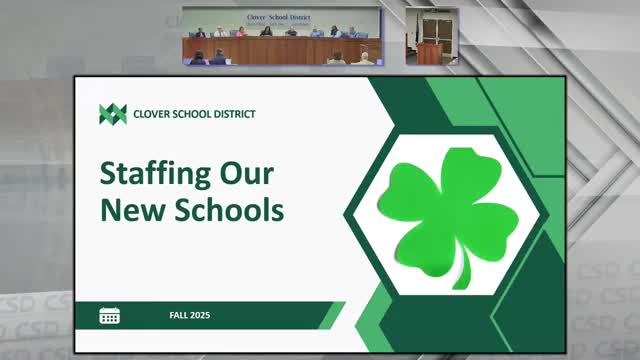 District outlines staffing, transfer and reassignment plan for three new schools