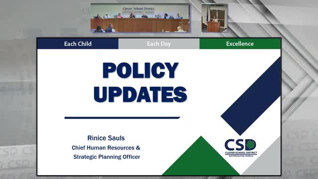 Board reviews proposed student-services and safety policy revisions, including school year rules and life-saving medications