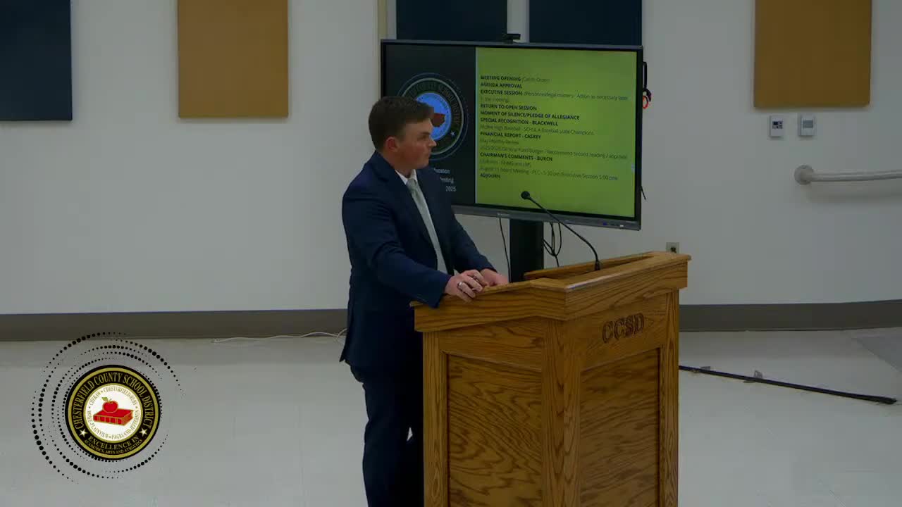 CFO urges board to complete state RFA survey on school funding formula by July 7