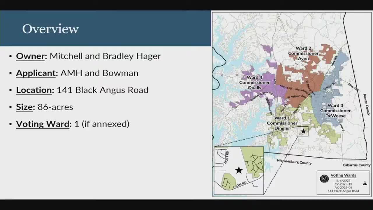 Developers seek rezoning, annexation for 86‑acre Brentwood Phase 5; commissioners press for cumulative traffic and stormwater details
