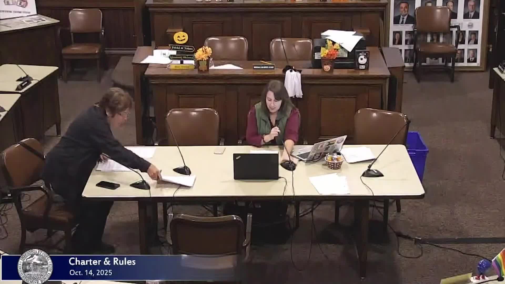 Turner Rules committee tables proposal to cap councilors' speaking time