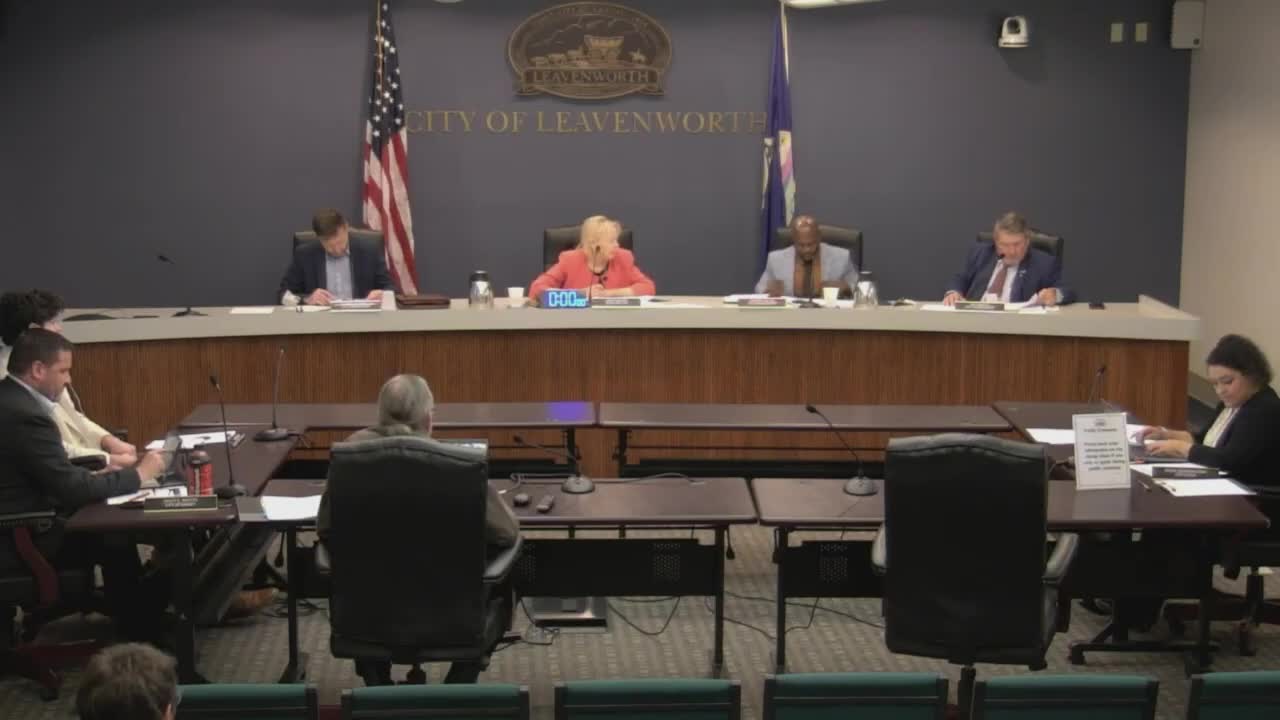 Votes at a glance: Oct. 14 Leavenworth City Commission