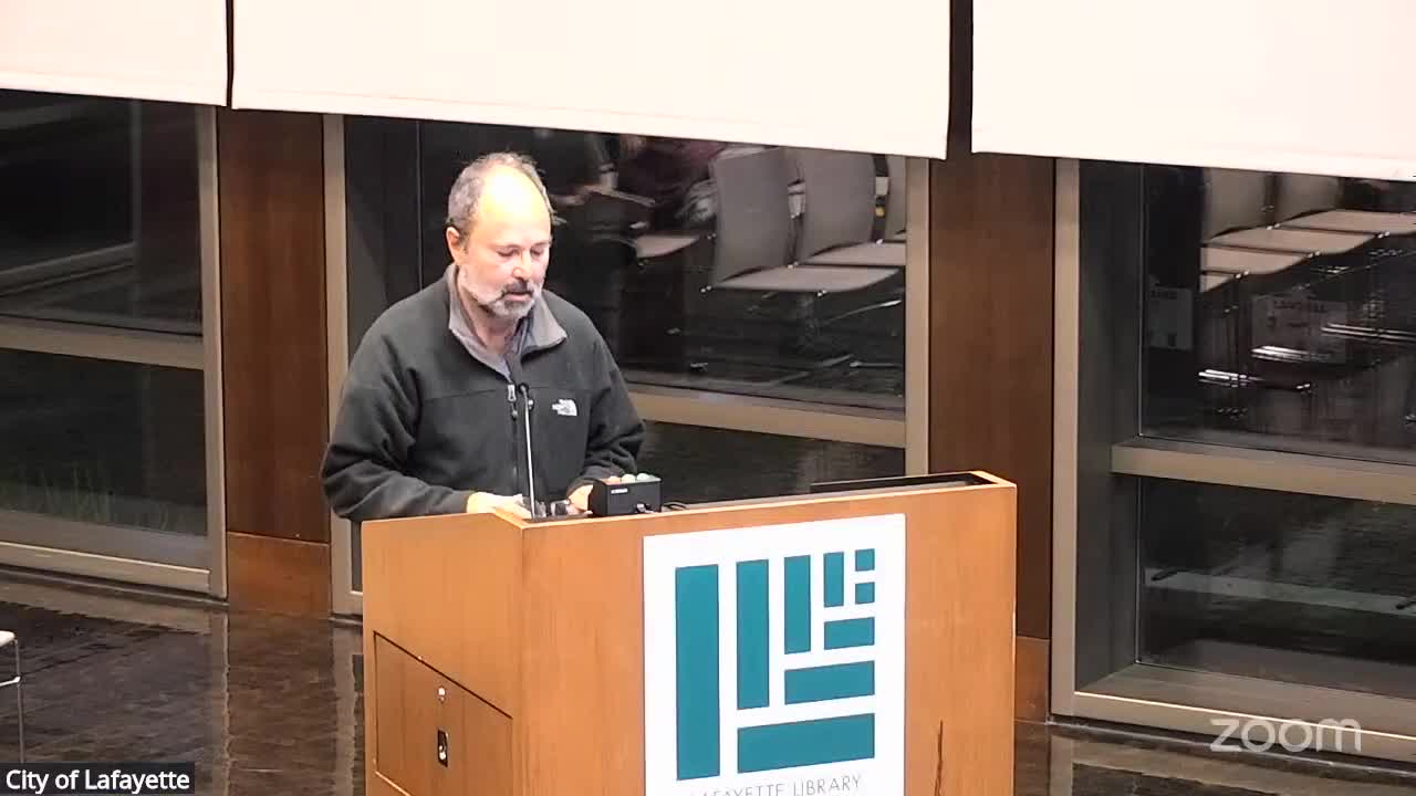 Resident urges Lafayette to endorse state 'climate superfund' bill