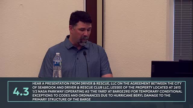 Votes at a glance: Seabrook council actions and approvals from July 1 meeting