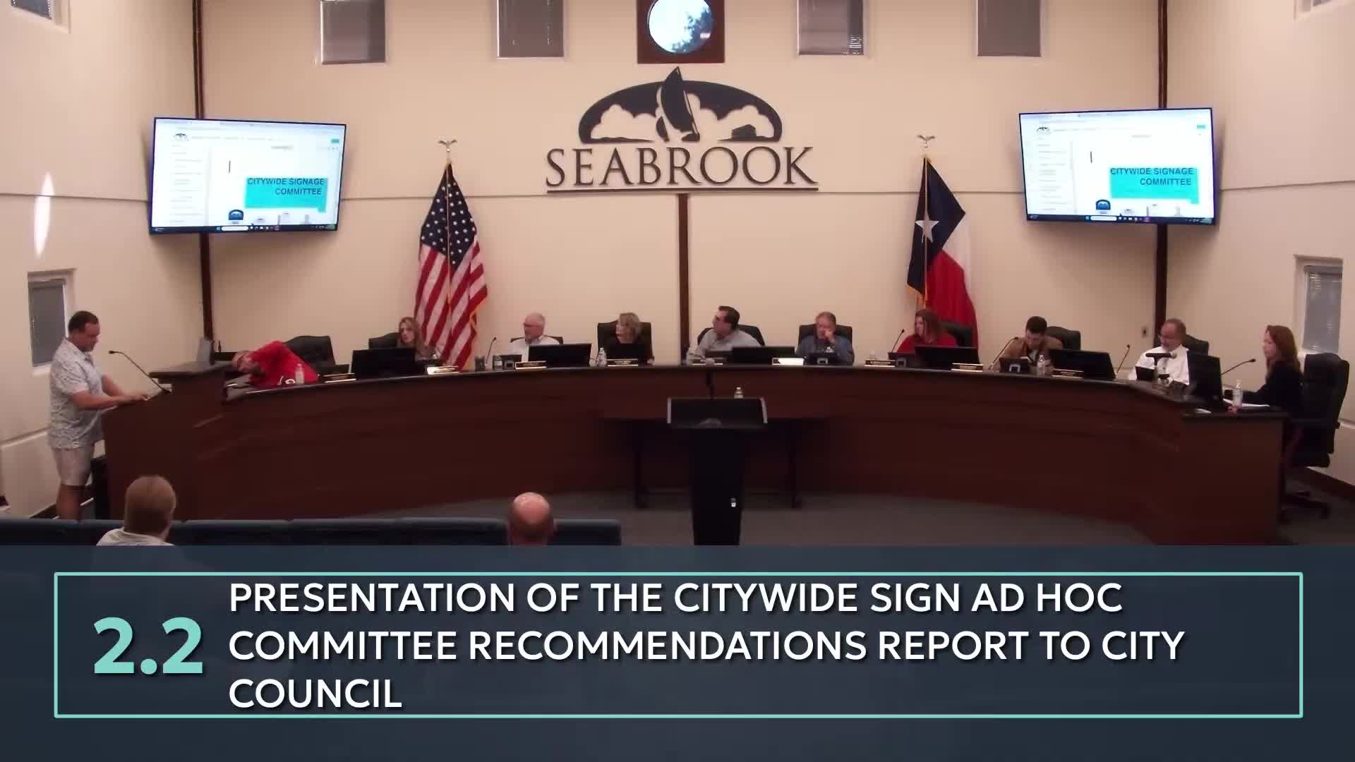 Council accepts signage committee report, EDC funds eyed for phased city branding work