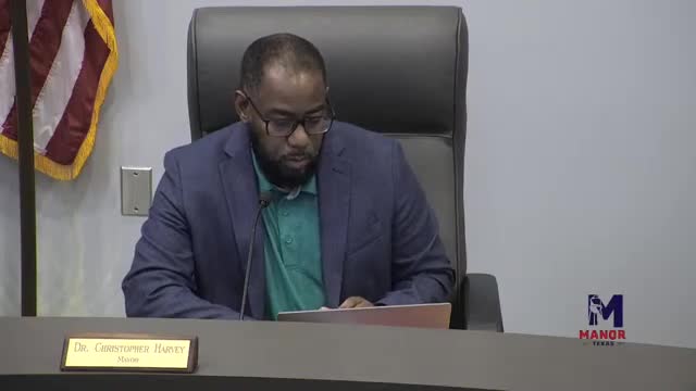 Council approves first reading to annex 2.274 acres for Manor Commercial Park Lot 7