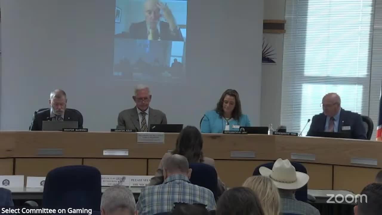 LSO outlines legal history of HHR and county approval; gaming commission details terminal counts and licensing limits