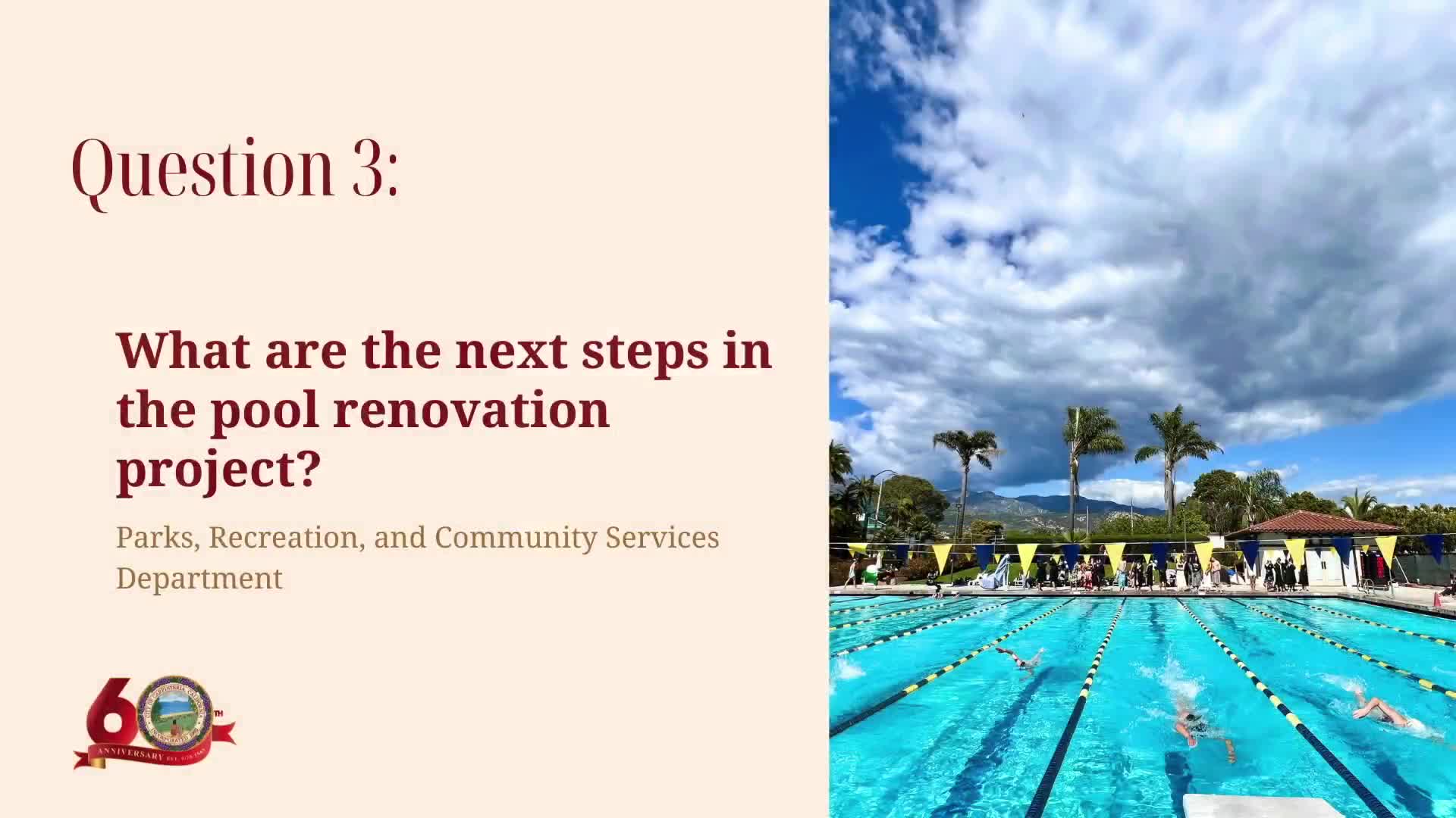 City outlines steps, grant applications for Carpinteria pool renovation