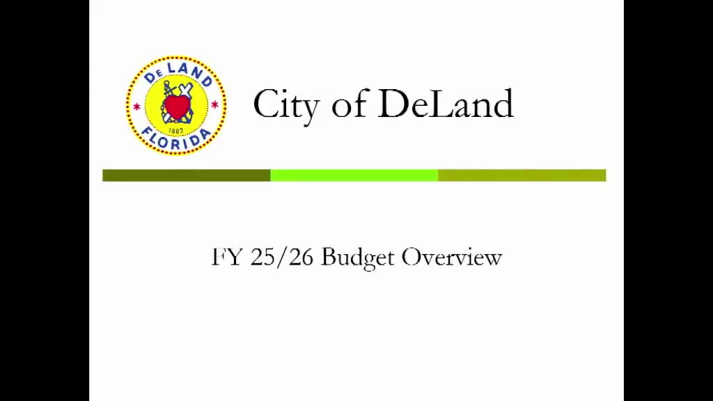 City of DeLand staff proposes increasing grant reimbursement to 75% of project cost