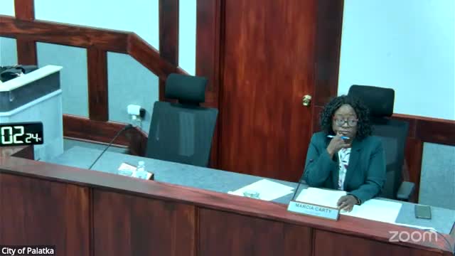 Palatka reviews fourth draft of FY2025–26 budget, considers cuts and grant-funded options