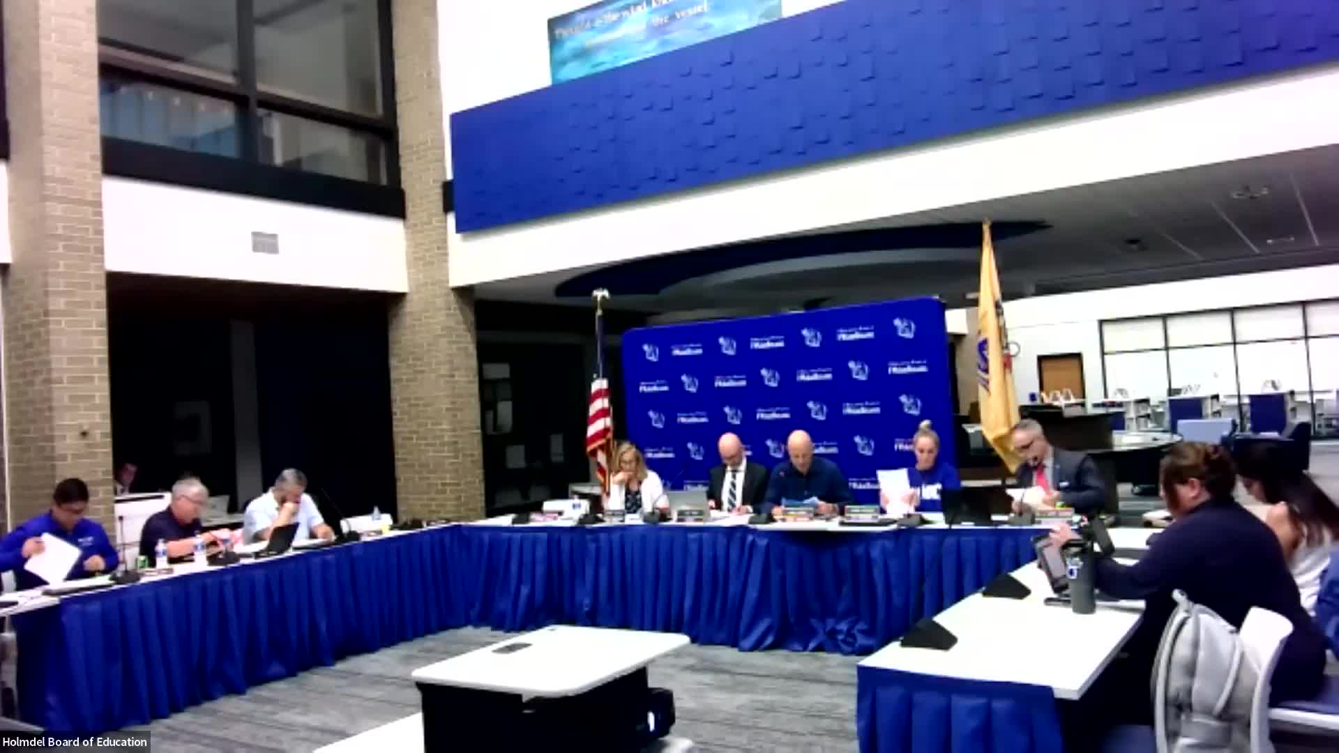 Holmdel trustees consider in‑district clinical services contract; union and some speakers urge hiring district staff instead