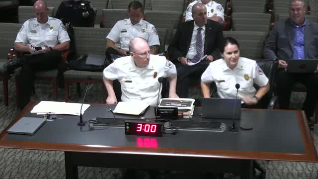 Fire marshal and risk manager present community risk-reduction efforts: codes, inspections, smoke alarms and youth education