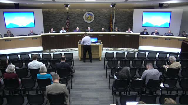 Council approves town maintenance of Sierra Wash next to Naranja/Aranha Road after staff justification