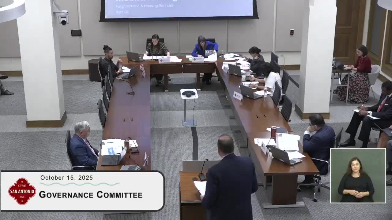 Governance Committee refers voucher incentive CCR to PCDC after staff estimates $3.7M annual cost