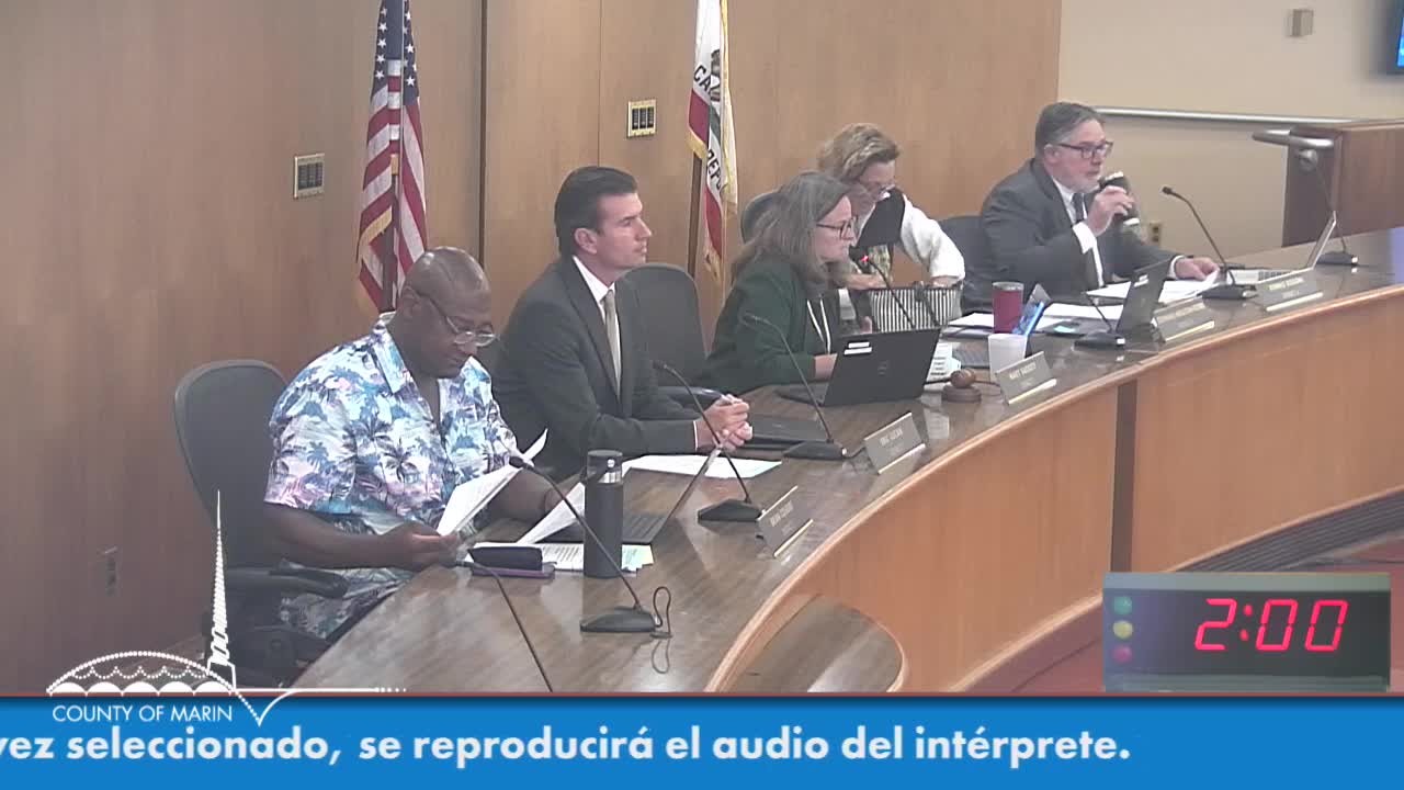 Marin City resident urges county help to shore up cooperative’s slope before winter storms