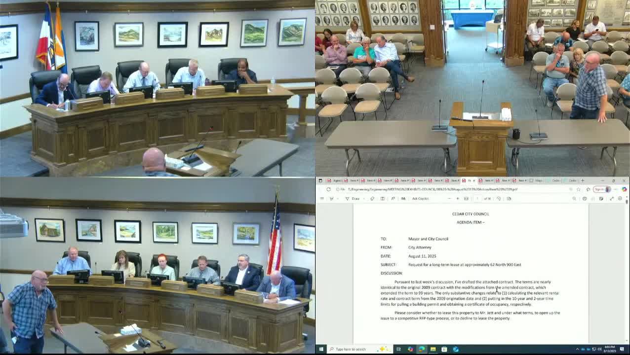 Council approves long-term lease for 62 North 900 East after months of negotiation