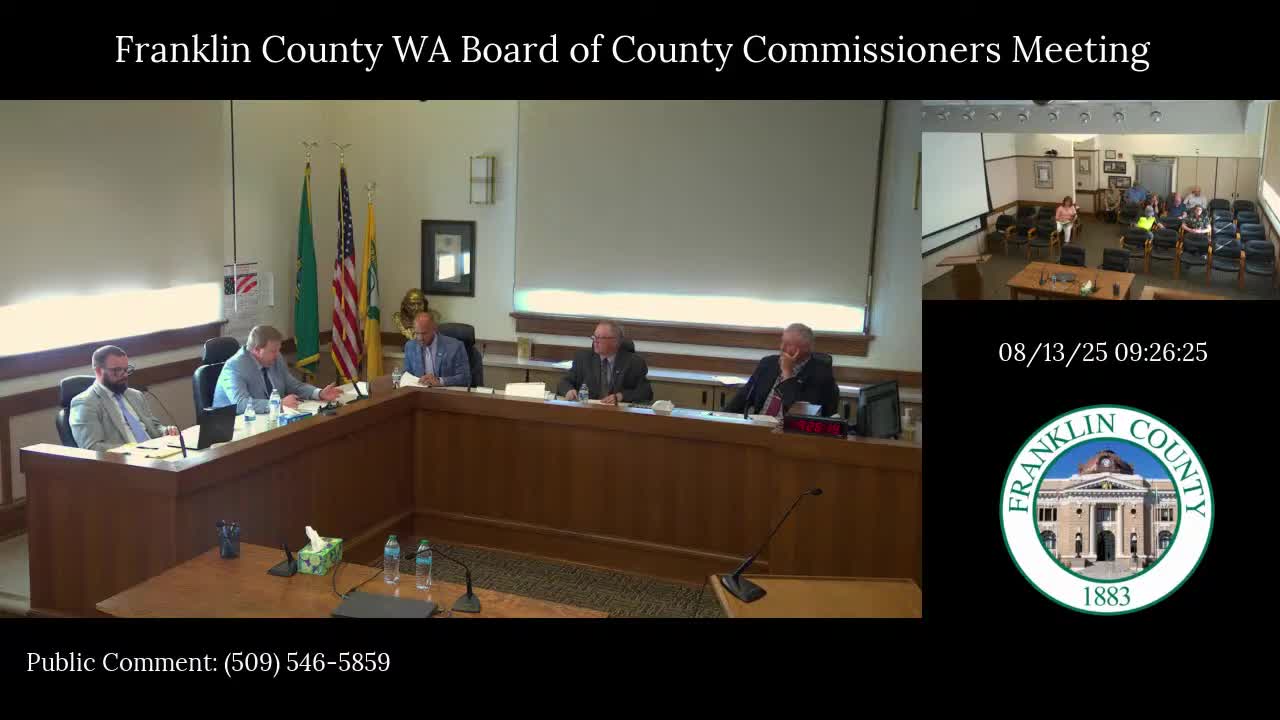 County administrator proposes Narcan checks and anti‑choking devices for courthouse; commissioners broadly supportive