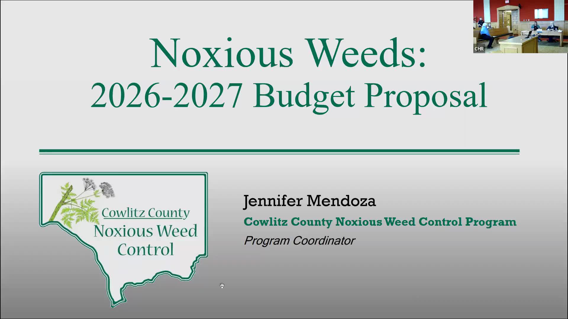 Noxious weed board defends program stability, signals possible assessment increase in 2027
