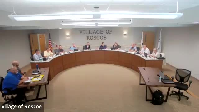 Votes at a glance: Roscoe board approves consent agenda, street work contract authority; several special-event permits granted