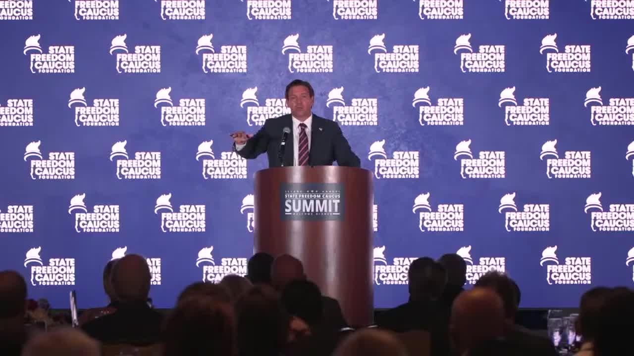 DeSantis touts Florida’s fiscal record and previews 2026 property‑tax elimination effort