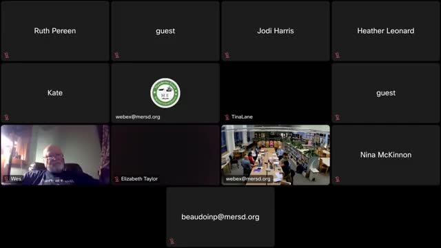 Committee accepts wellness policy as first read; members flag nutrition, curriculum scope and liaison language