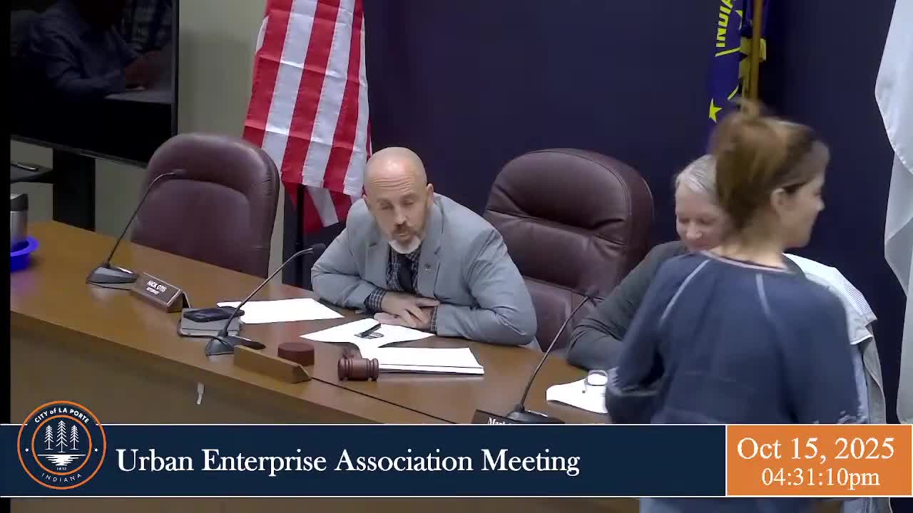 UEA approves downtown business grants including illuminated sign and parking lot repave