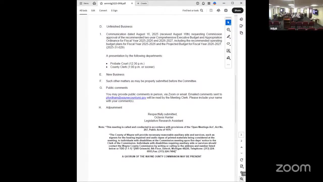 Wayne County probate court outlines digital overhaul, staffing strain and expansion of behavioral-health program