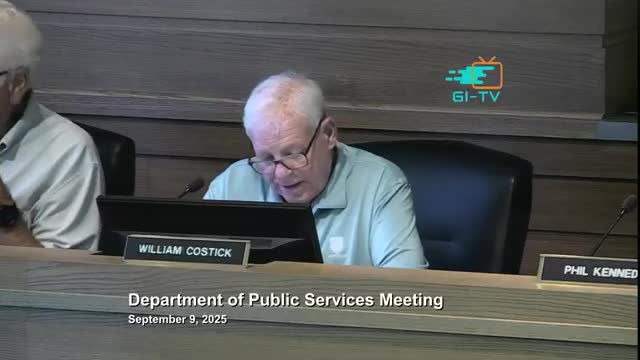 Commission approves routine agenda items, awards joint crack/joint sealing contract and OKs Veolia maintenance reimbursement