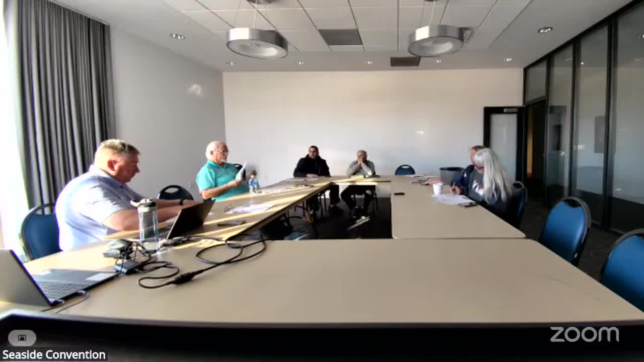 Seaside commission reviews draft citywide boards policy, budget pressures and event bookings