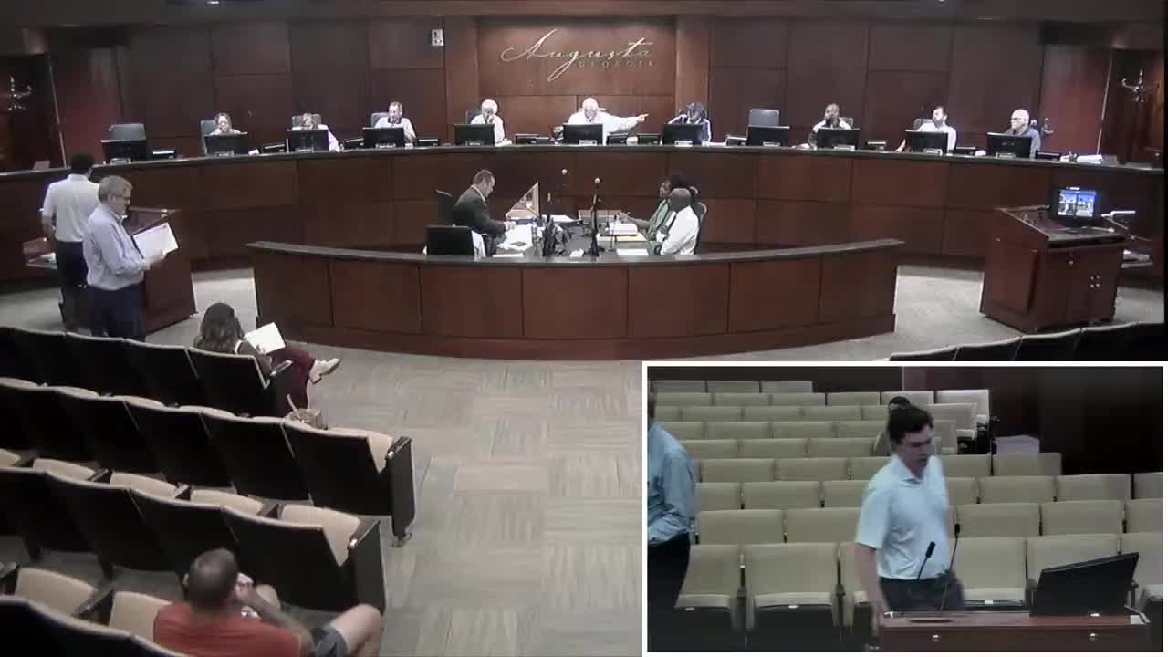 Augusta HPC urges staff to draft local ordinance request after discussion of Senate Bill 141 tax‑abatement extension