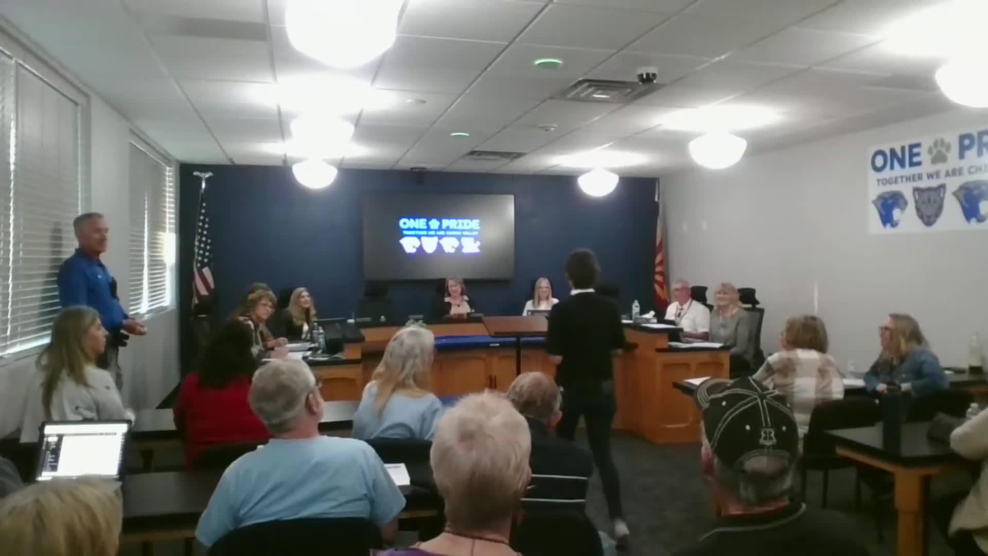 Residents urge Chino Valley board to protect teacher’s off-duty speech amid calls for dismissal